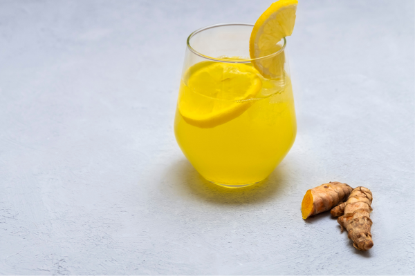 Golden Glow Turmeric Iced Tea