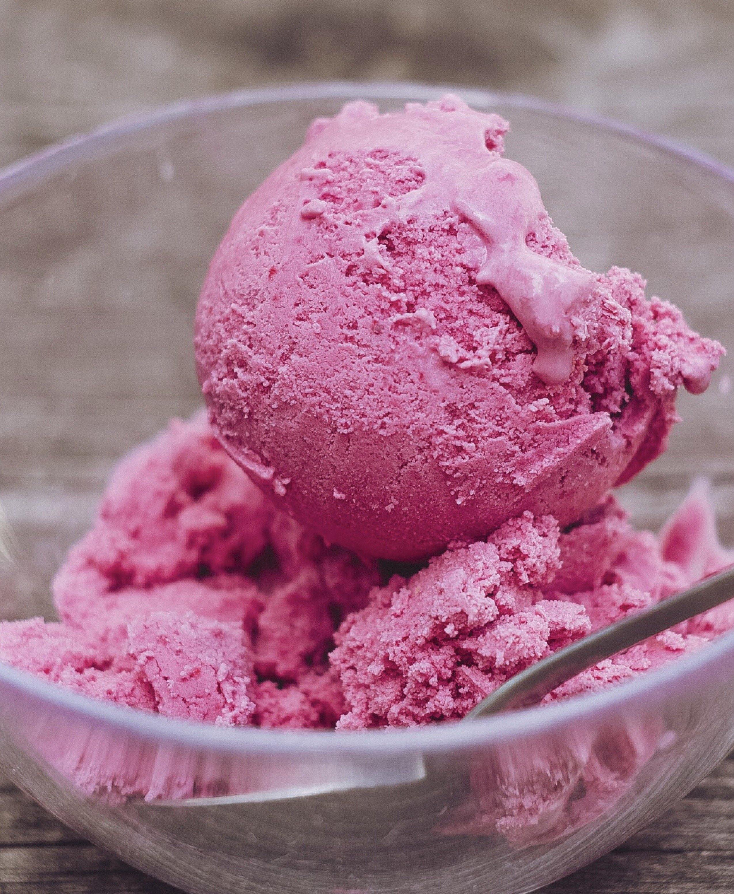 Vegan Raspberry and Hemp Nice Cream - 13 Seeds Hemp Farm