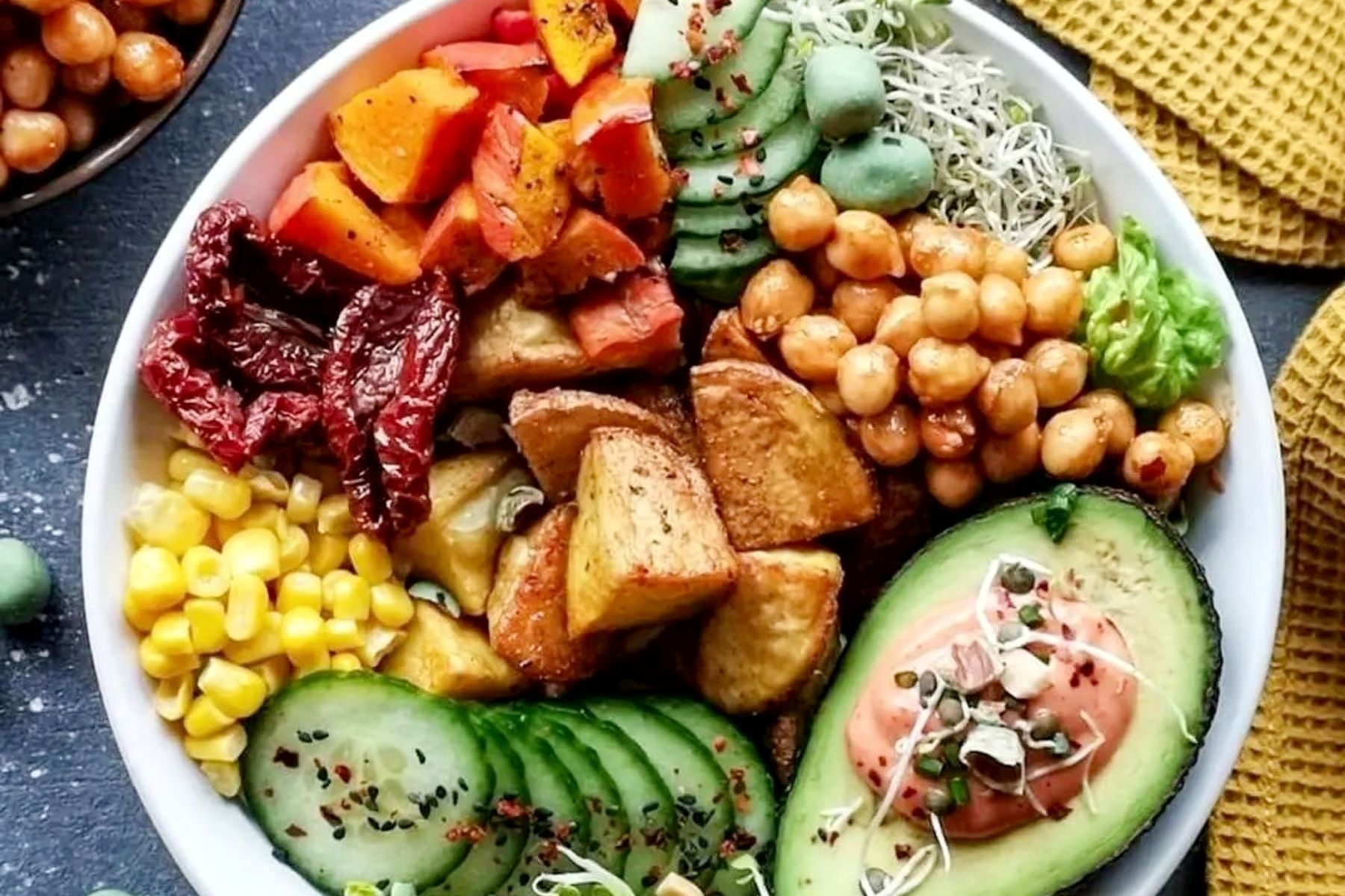 Roast Pumpkin & Hemp Autumn Salad