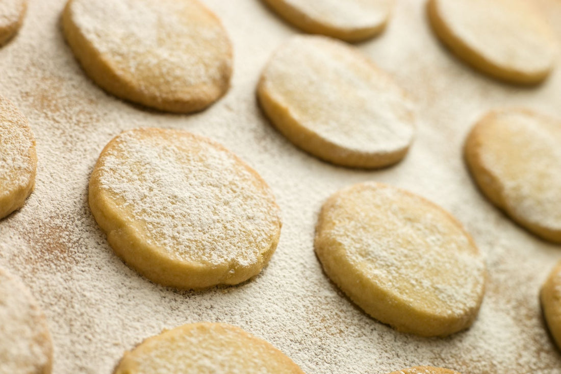 Lemon Turmeric Shortbread