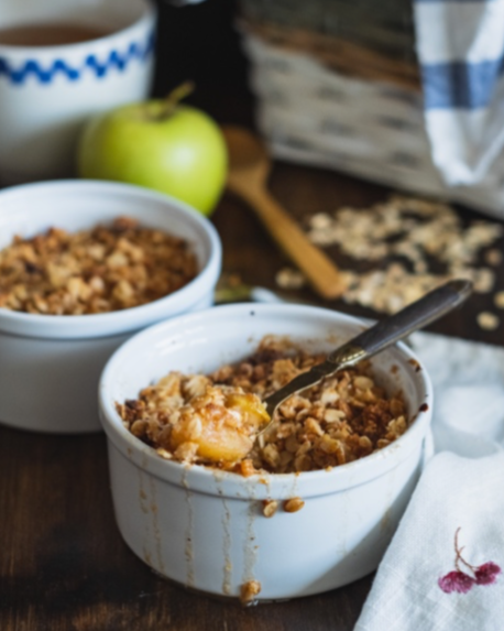 Apple and Hemp Crumble - 13 Seeds Hemp Farm