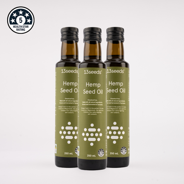 3 Pack Hempseed Oil 500ml