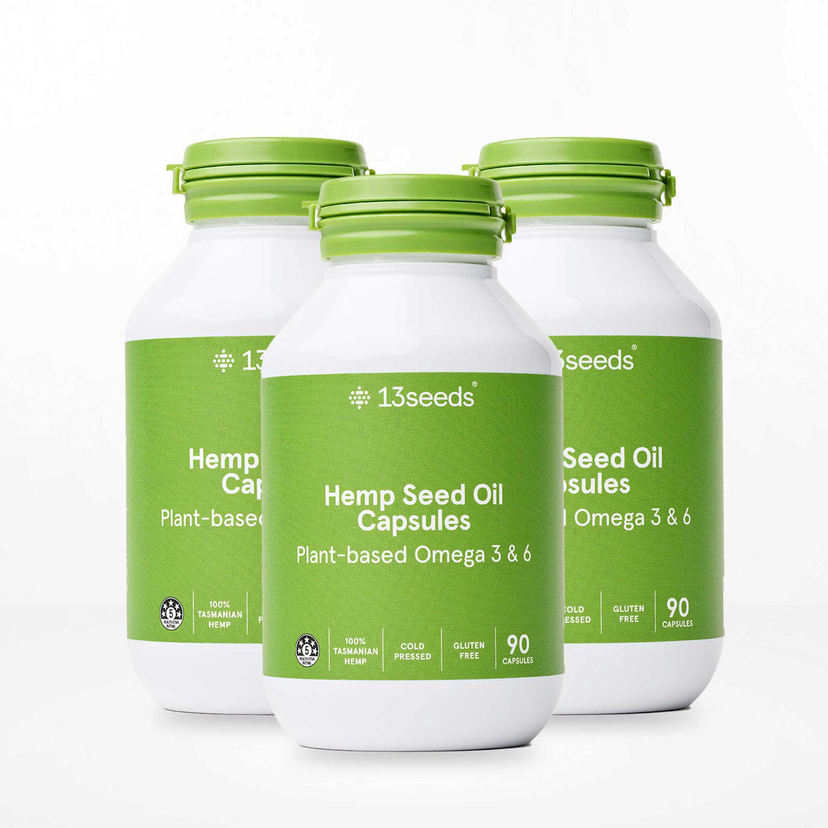 Hemp Seed Oil Capsules - 3 Month Supply