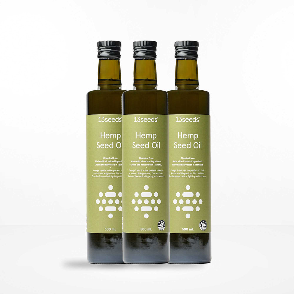 3 Pack Hempseed Oil 500ml