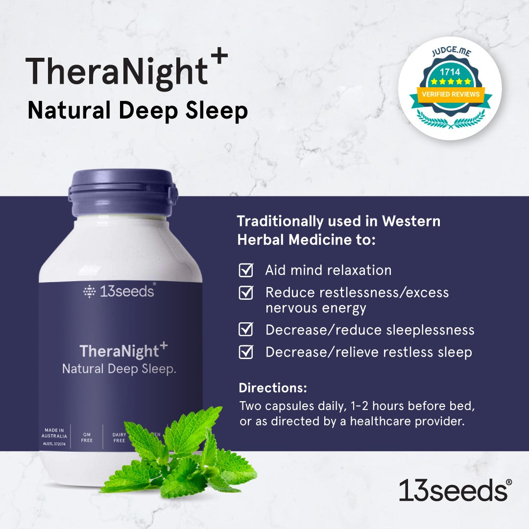 TheraNight+ Natural Sleep Support Capsules