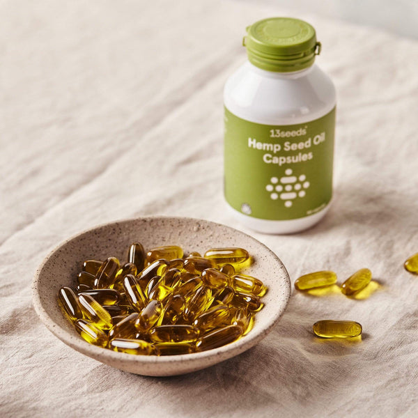 13 Seeds Hemp Farm Seed Oil Capsules Hemp Seed Oil Capsules (90 Pack x 6)